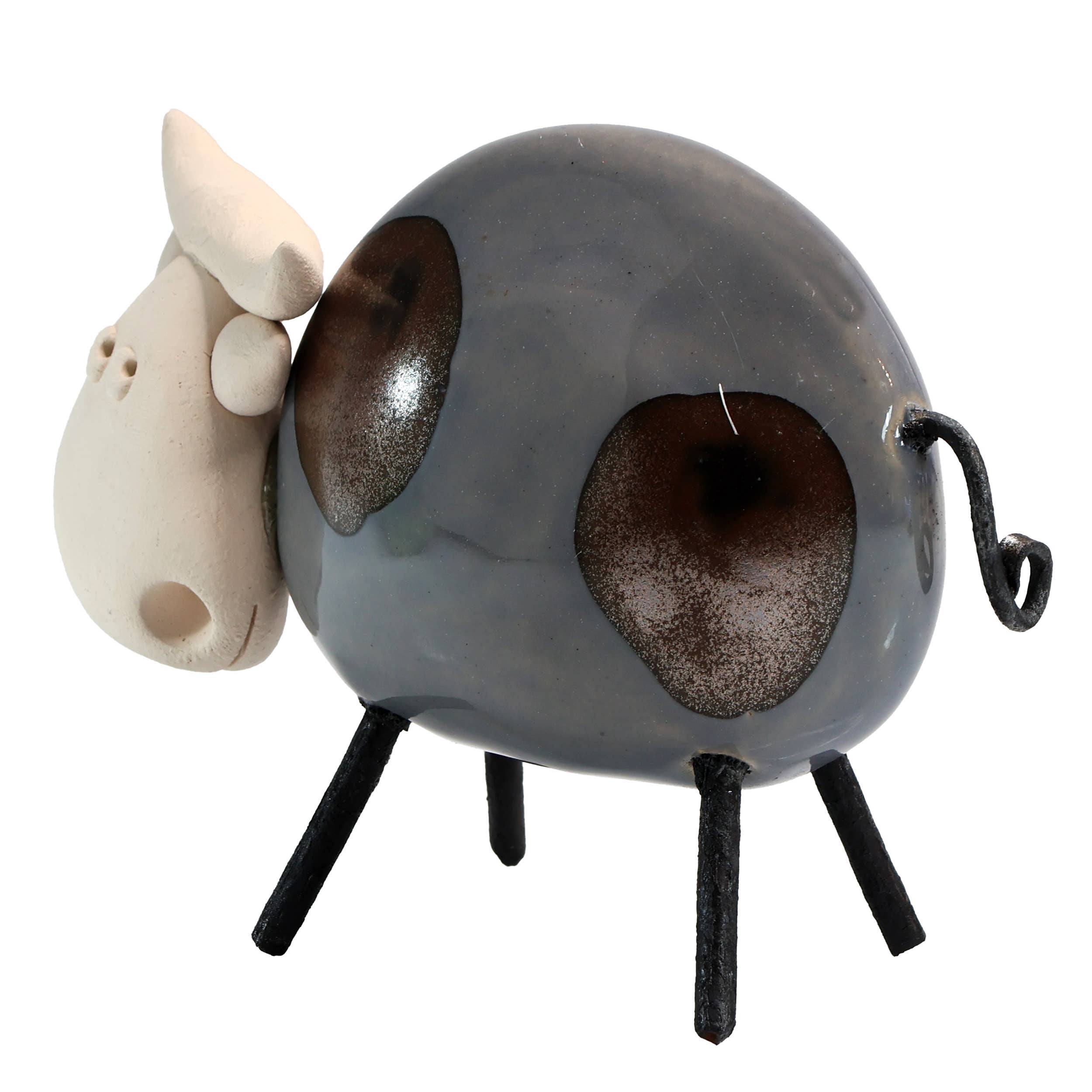 Enigma Supplies – Estatueta decorativa por atacado – Estatueta Cerâmica Happy Cow | Várias Cores3