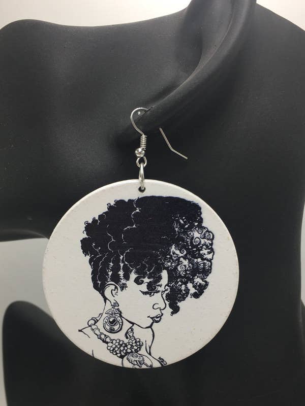 Pendientes inspirados en África | Cabello rizado para venta al por mayor de AfricanFabs