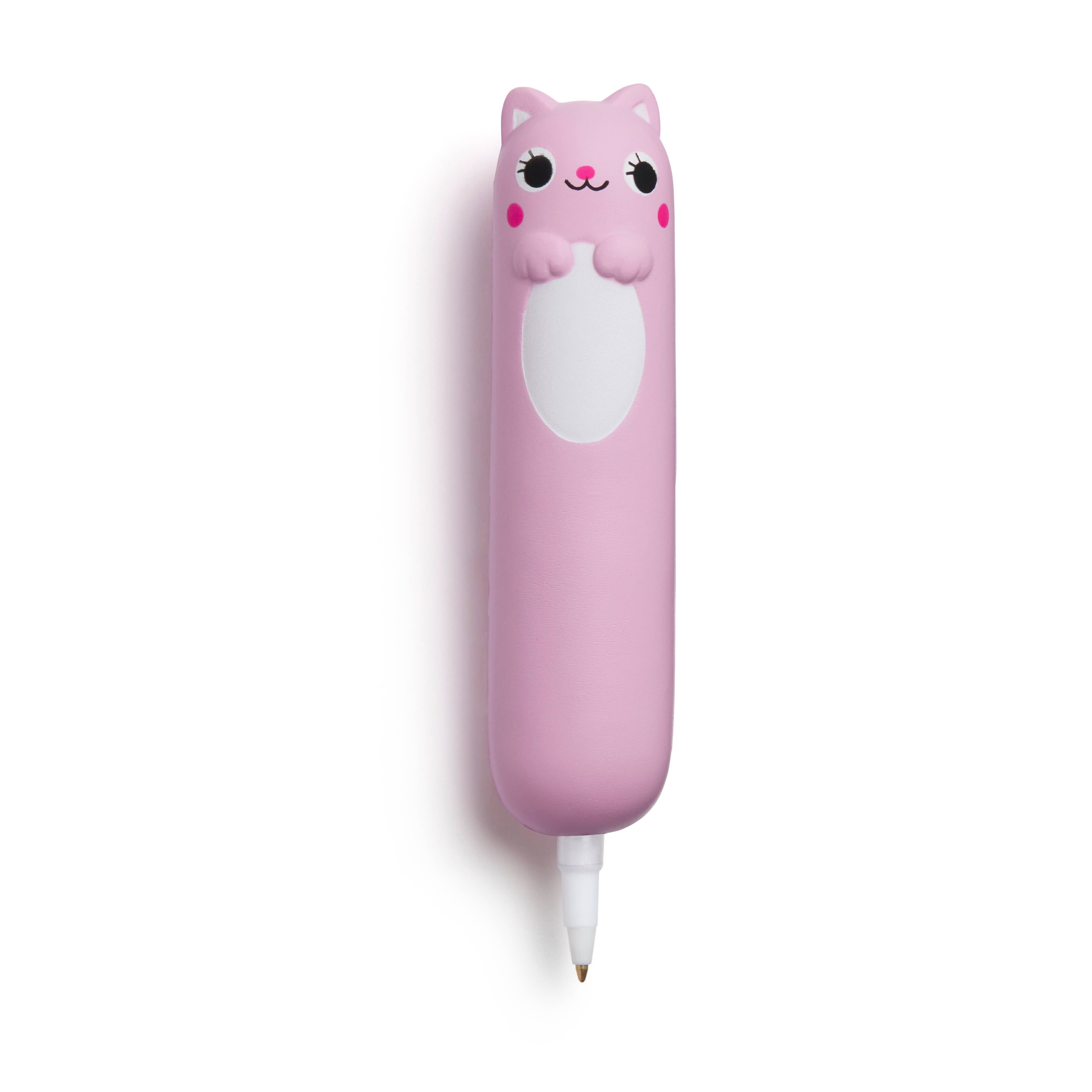 Pango Productions - Wholesale Pen - Pink Cat Squishy Pen | Children’s Stationery | Novelty Gifts1