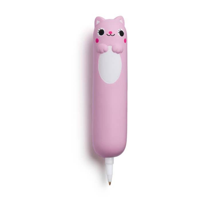 Pango Productions - Wholesale Pen - Pink Cat Squishy Pen | Children’s Stationery | Novelty Gifts1