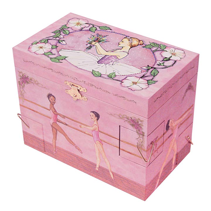 Enchantmints - Wholesale Jewelry Box/Organizer - Kids - Ballet School Musical Jewelry Box