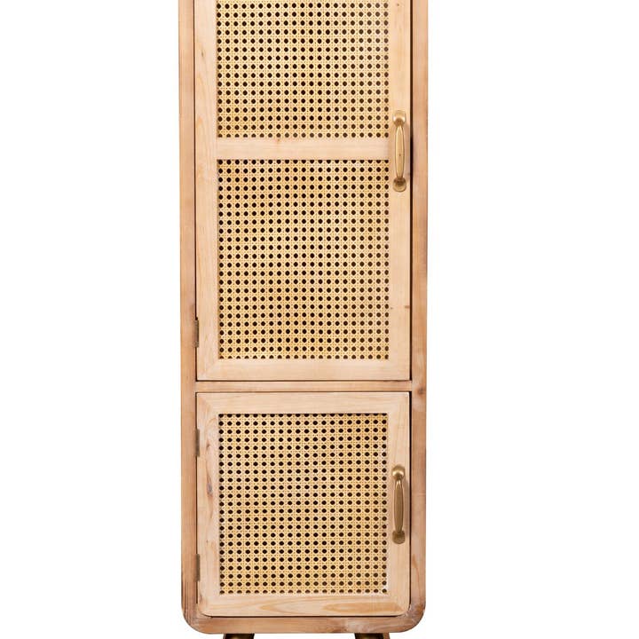 Statements by J - Wholesale Cabinet - Shia Tall Cane Accent Cabinet