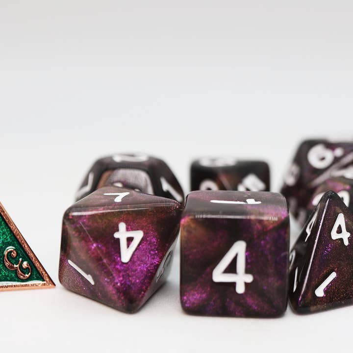 Foam Brain Games - Wholesale Dice - Mystery Loot: Plastic RPG Dice Set & Bonus Metal Die15