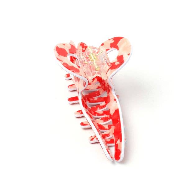 Inca UK – Engroshandel Hårspænde - Dame – Farvet fransk skildpaddeskalsklemme, 11,5 cm3