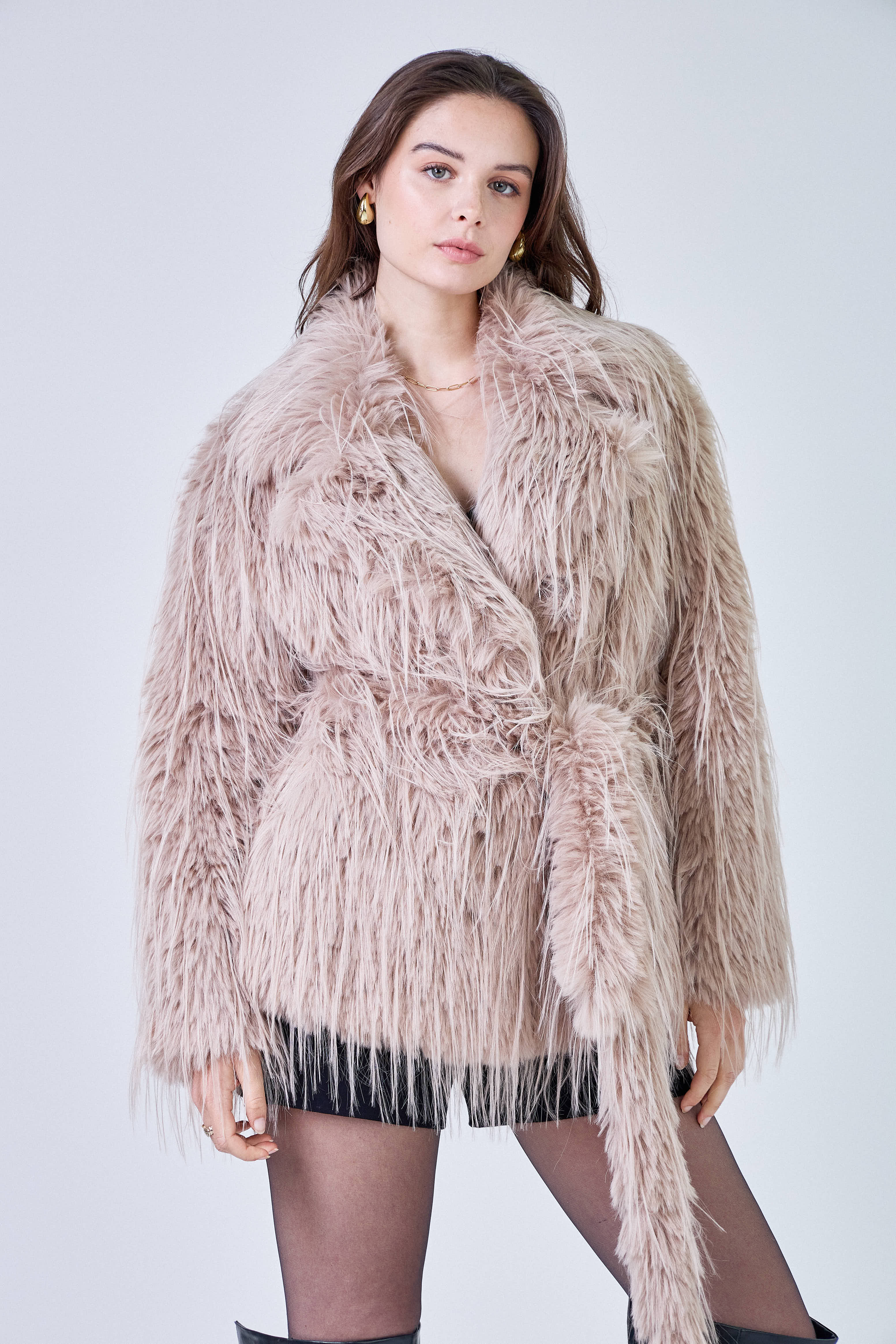 Giovanni Paris – wholesale Fur/faux fur coat – Women's – Maryam Coat8