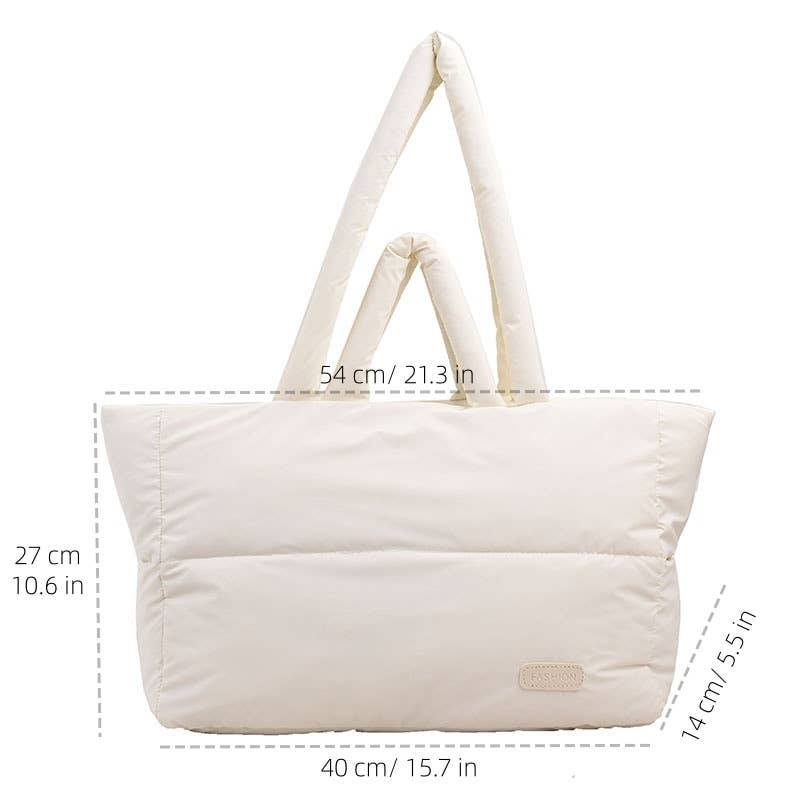 wandf - Vente Tote bag – femme - Grand sac de voyage matelassé à grande capacité pour femmes, gym6