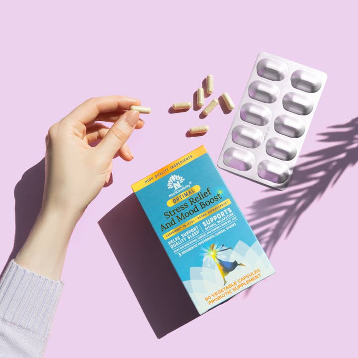 NutriCelebrity - Wholesale Oral Supplement/Vitamin - Nutricelebrity Optimal Stress Relief and Mood Boost Suppleme1