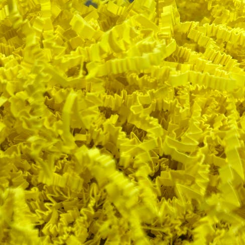 Imperial Foods - Wholesale Ribbon - Gift Wrapping - Yellow Crinkle Cut Shred - 10 LB Box