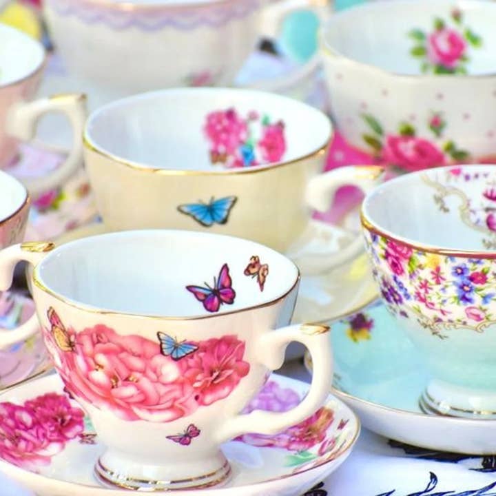 All Little Cute Things - Wholesale Coffee/Tea Cup - Assortment teacups. Tea house, Catering, Restaurant, Bakery5