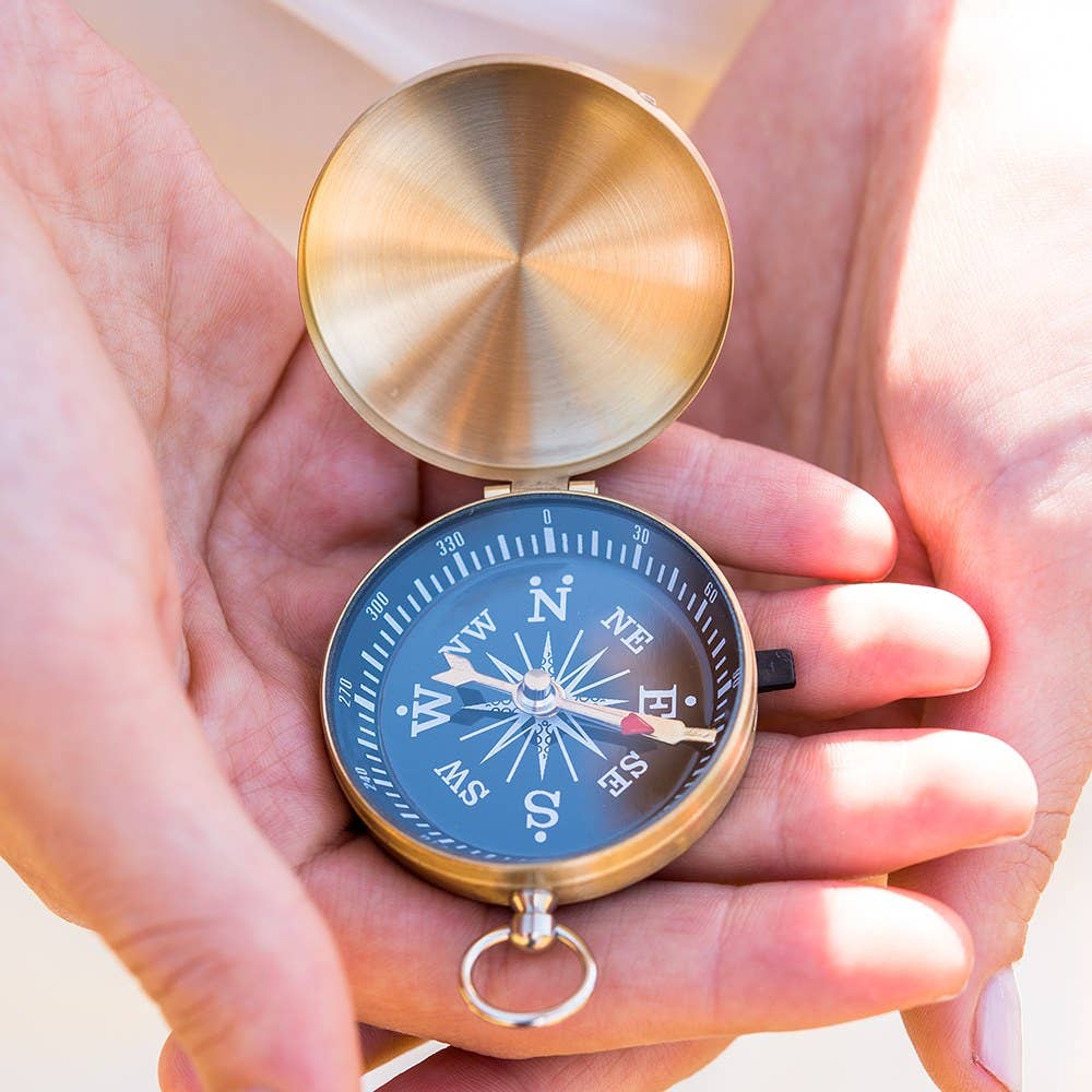 Weddingstar Inc. – wholesale Party gift – Gold Compass Wedding Favor1