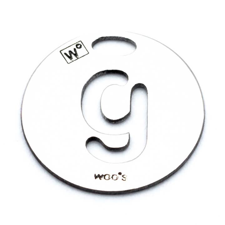 Pendente Letra G por atacado de Woo's pure feelings