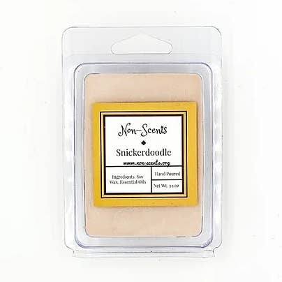 Snickerdoodle Wax Melt for wholesale by Non-Scents, LLC