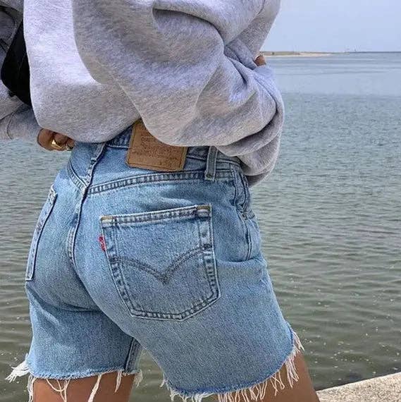 Revived Retro Levi's Shorts for wholesale by LOKA.HAUS