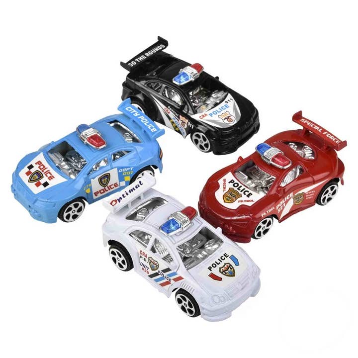Police Car DieCast Toy In Bulk for wholesale by Buddha Yoga