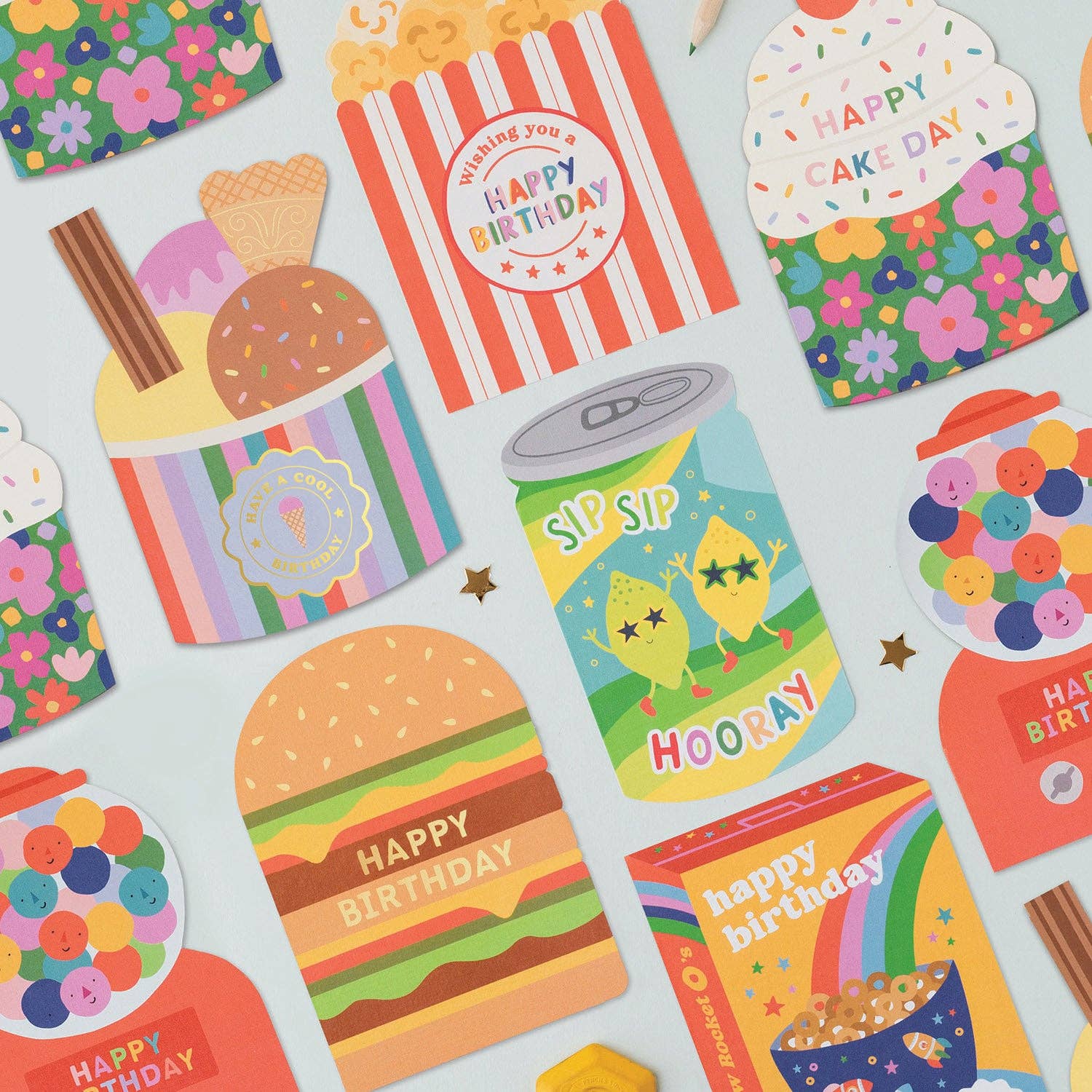 Mifkins - Wholesale Birthday Card - Cereal Fan Birthday Card5