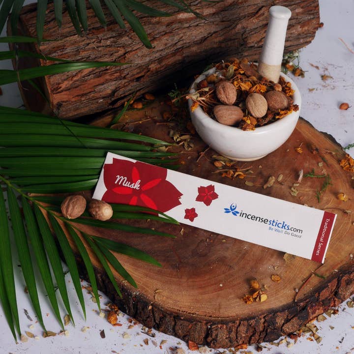 Musk Incense 8" 10 Sticks for wholesale by Incense Sticks
