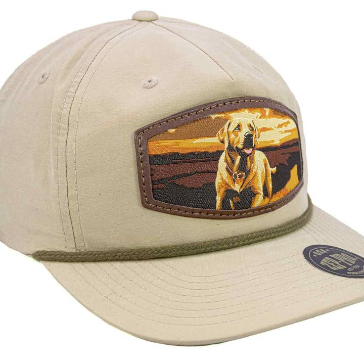 Zep-Pro - Wholesale Flat Brim Cap - Unisex - Lab Woven Patch Rope Hat.2