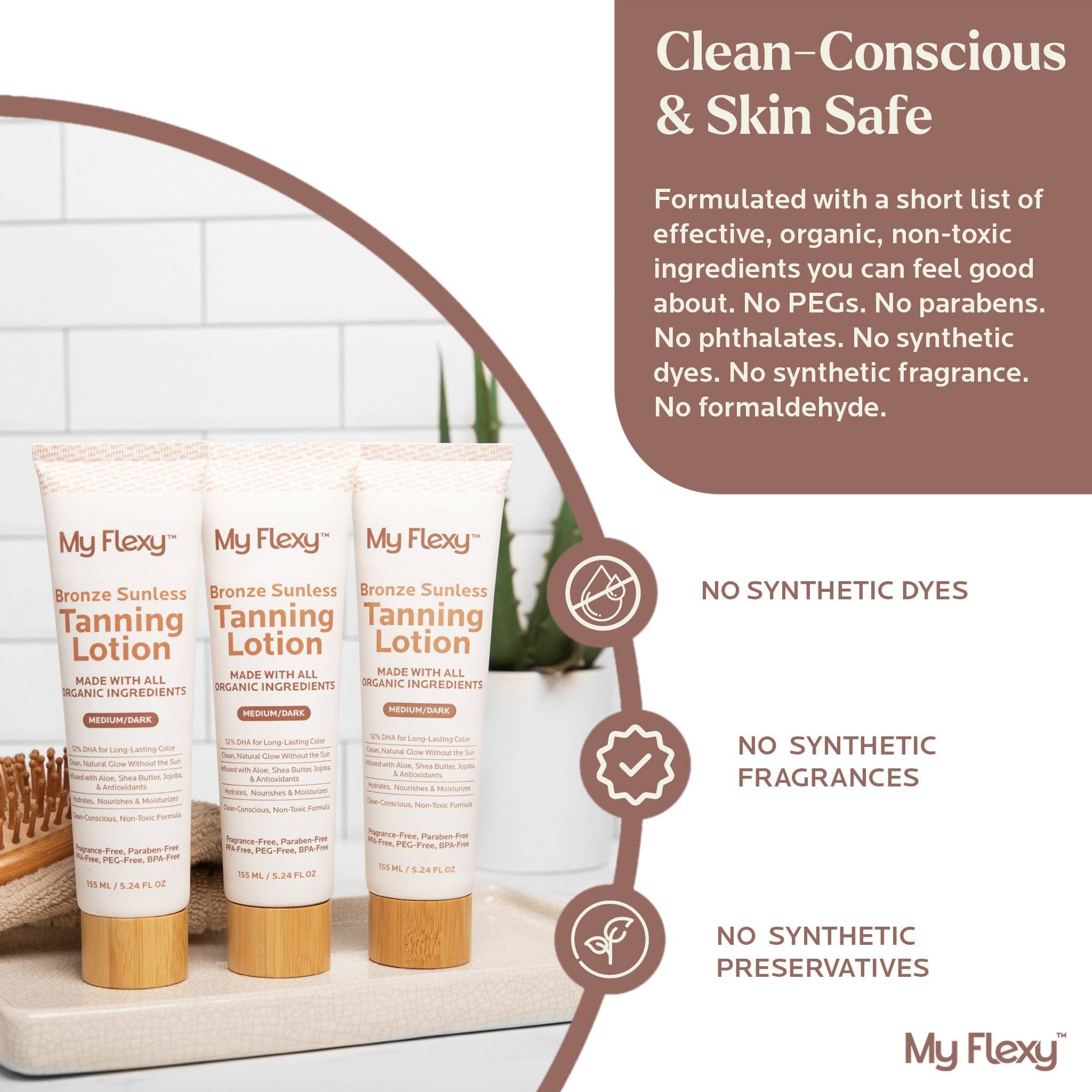 My Flexy - Wholesale Self-Tanner - Sunless Tanning Lotion8