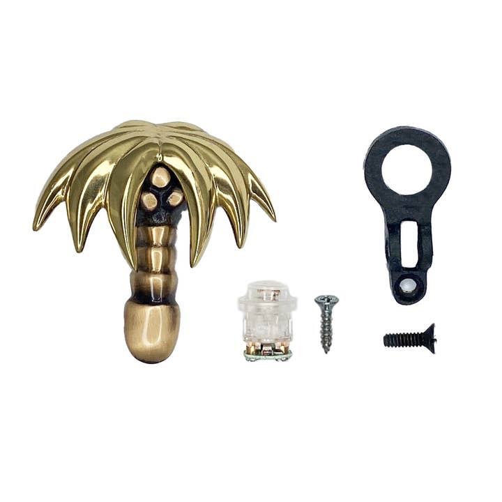 Michael Healy Designs – wholesale Door hanger – Palm Tree Doorbell Ringer