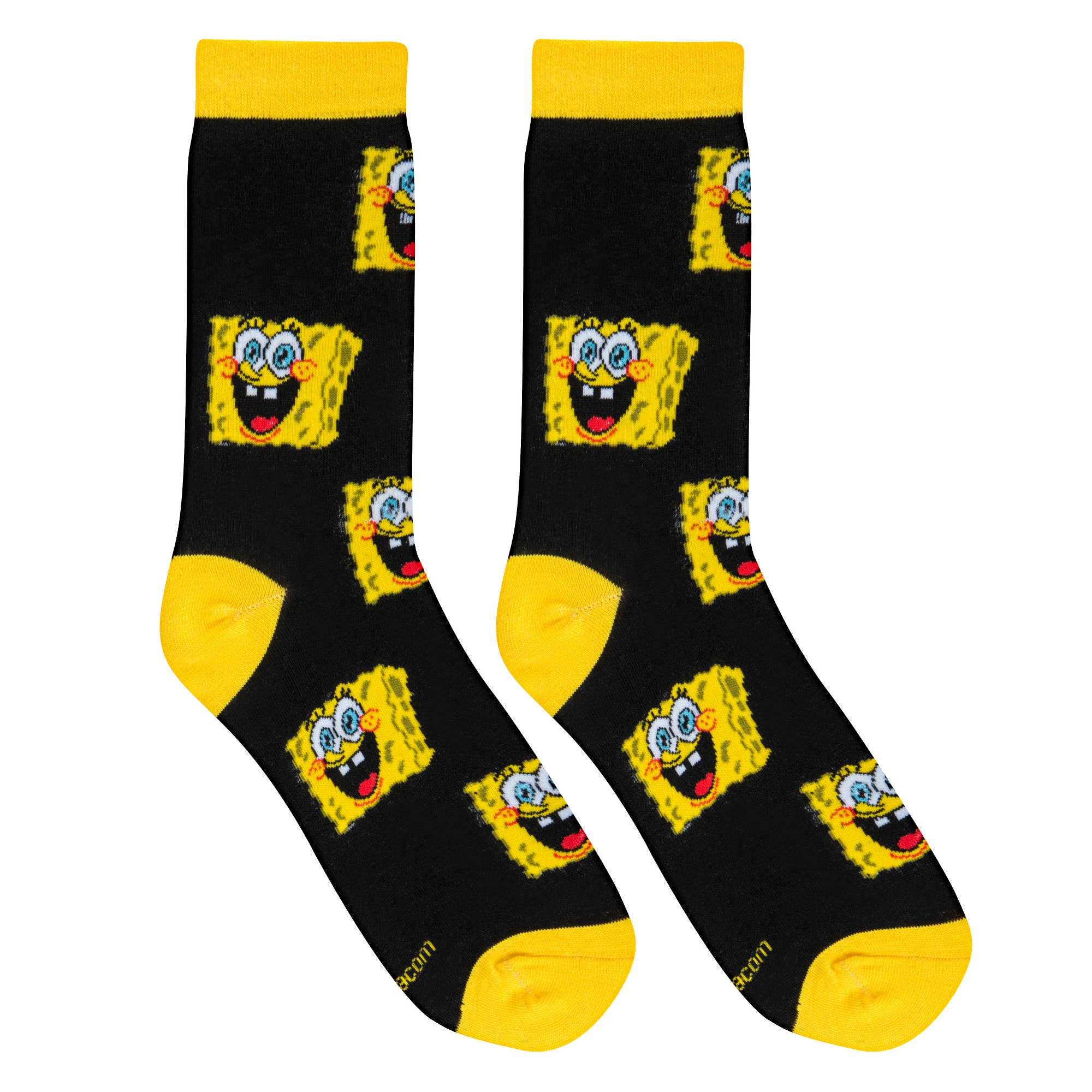 Crazy Socks - Wholesale Socks - Women's - Crazy Socks - Womens Crew - Spongebob Heads5