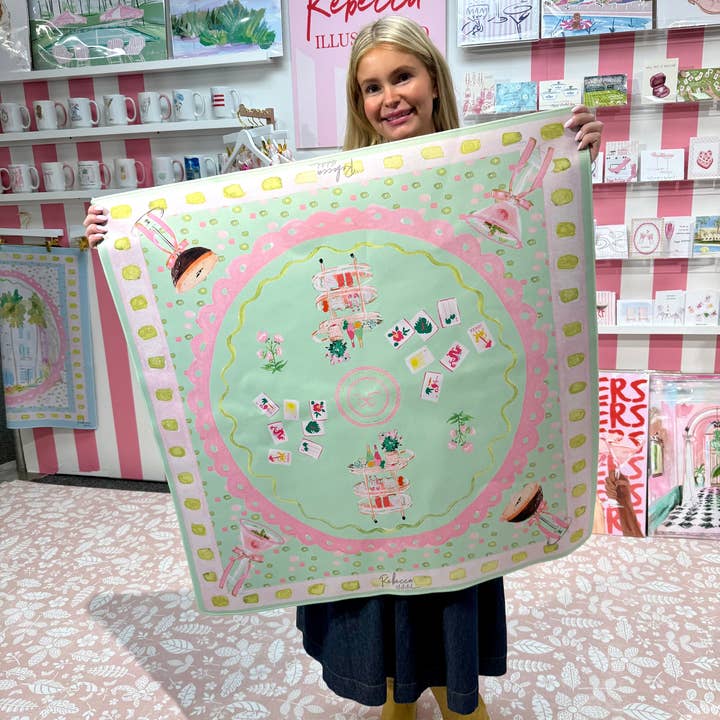 GIRLY BARVOGN-MAHJONG MÅTTE for engroshandel hos Rebecca Illustrated