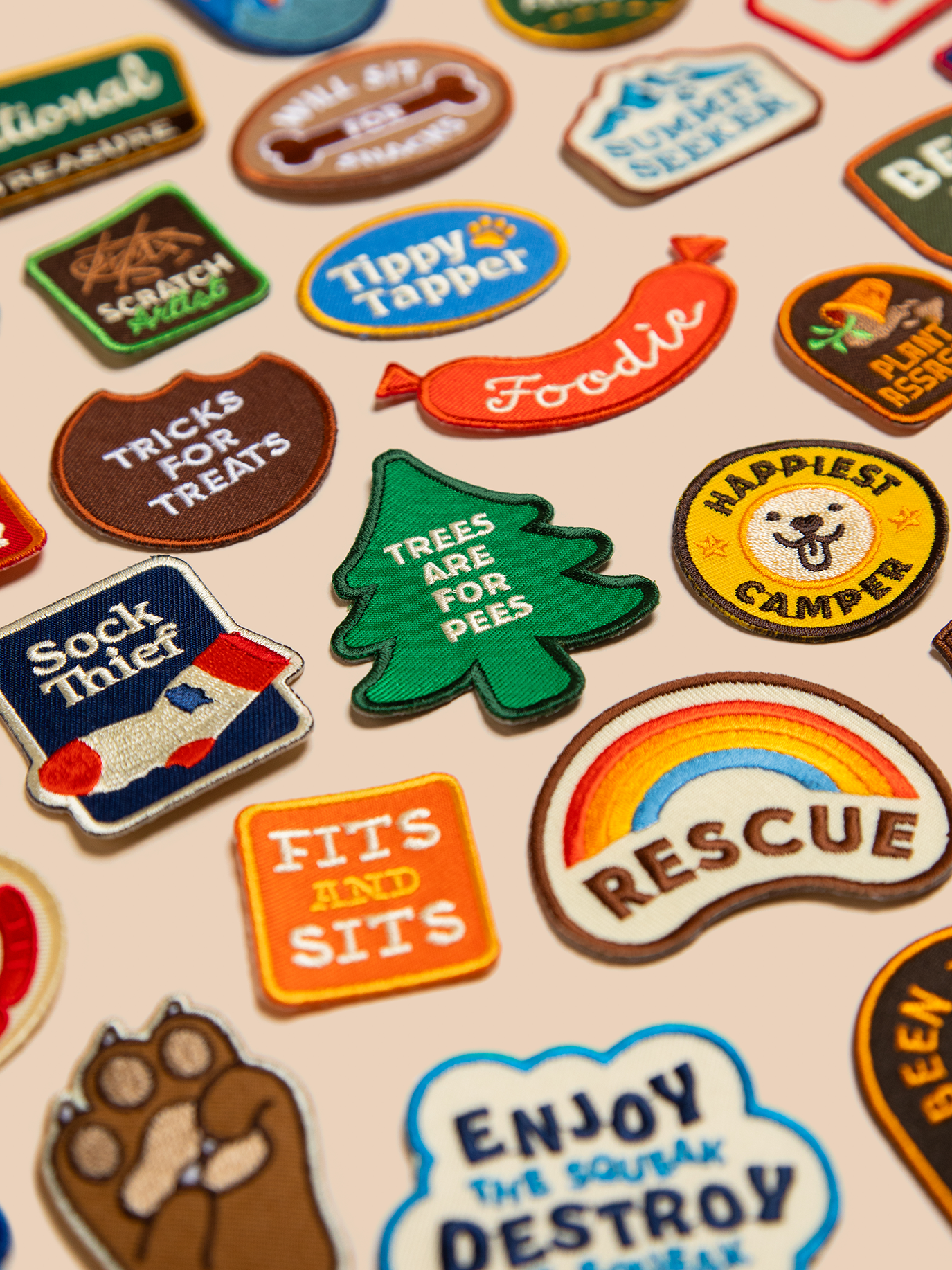 Scout's Honour Pty Ltd - Wholesale Pet Bandana - Dog - Rescue iron-on patch for dogs and cats4