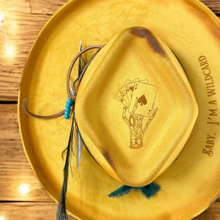 Wildcard Western Hat for wholesale by Wild Indigo