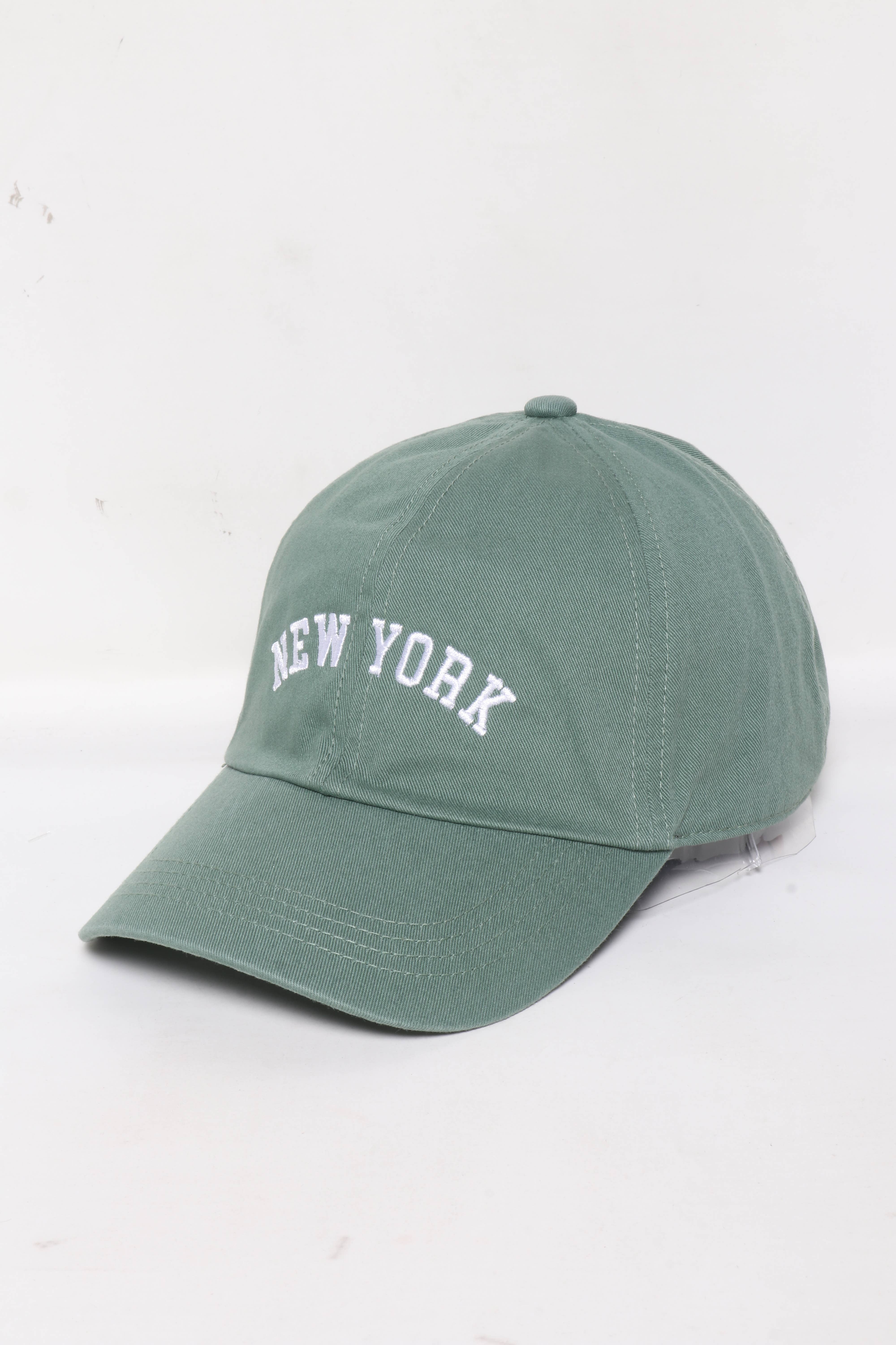 David And Young - Wholesale Baseball Cap - Women's - New York Solid Cotton Hat.10