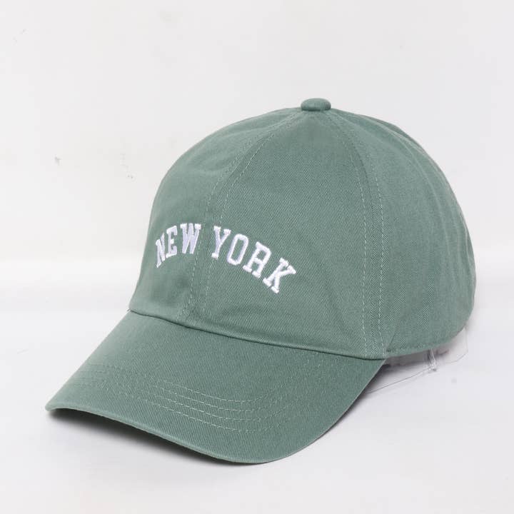 David And Young - Wholesale Baseball Cap - Women's - New York Solid Cotton Hat.10