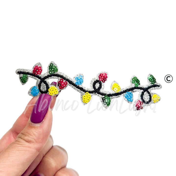 ABLNco - Wholesale Patch - Christmas Lights Sequins Christmas Patch0