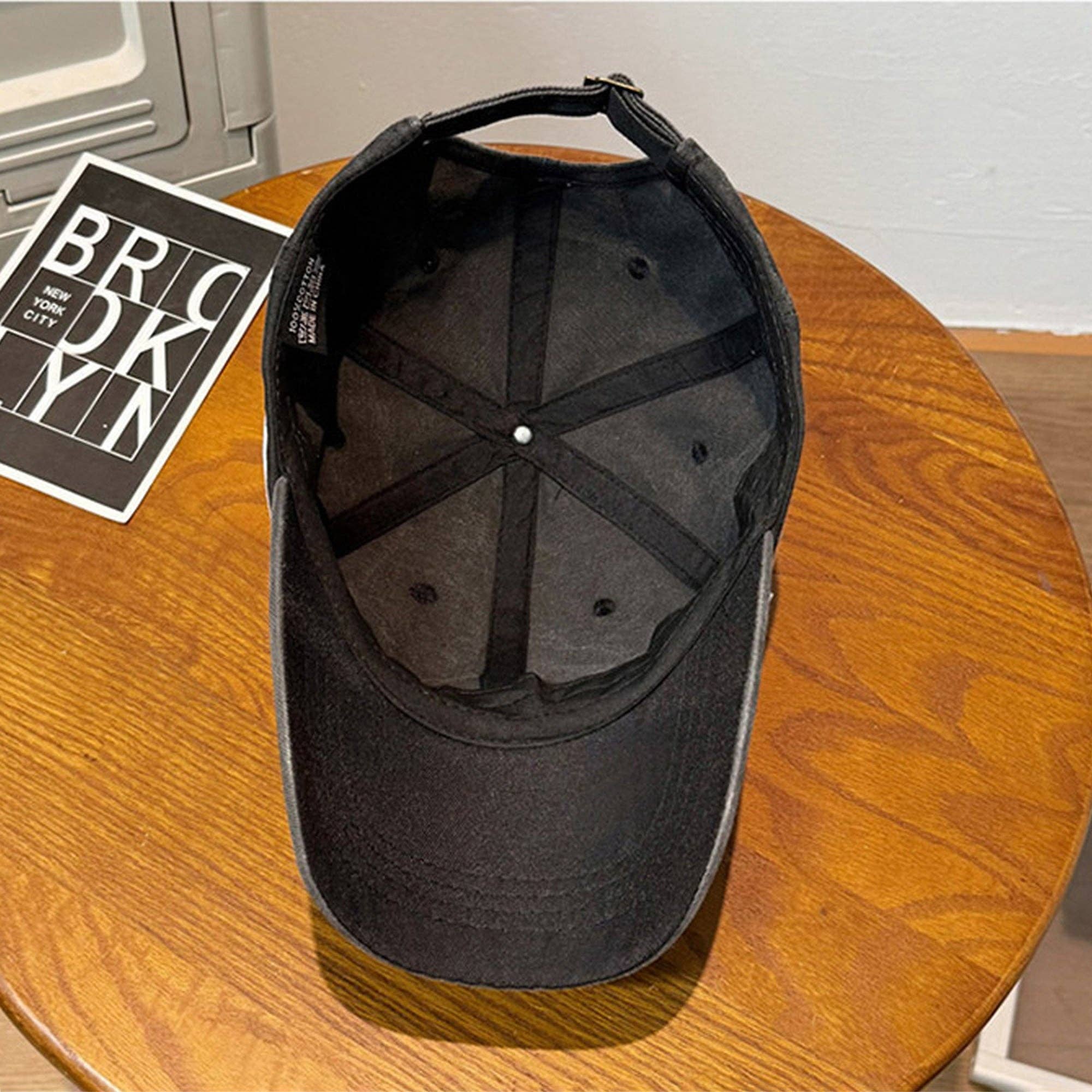 AK Brand - Wholesale Baseball Cap - Unisex - Unisex Baseball Cap with Battery Embroidery2