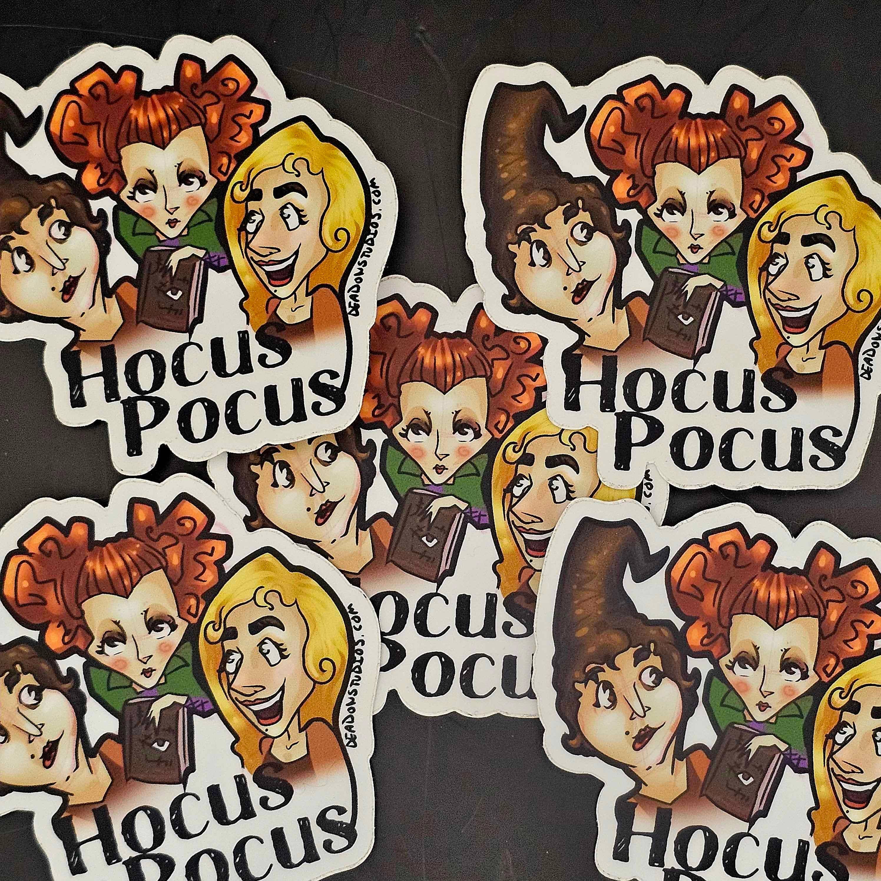 DeadOn Studios - Wholesale Sticker - Sanderson Sisters (Fan Art)1