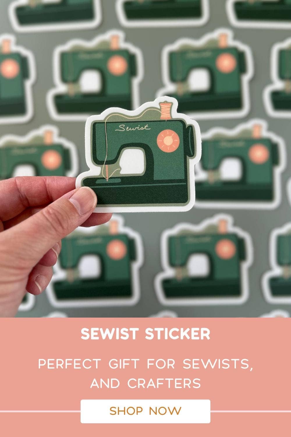 At the Dot Design - Wholesale Sticker - Vintage Sewing Sticker Craft5