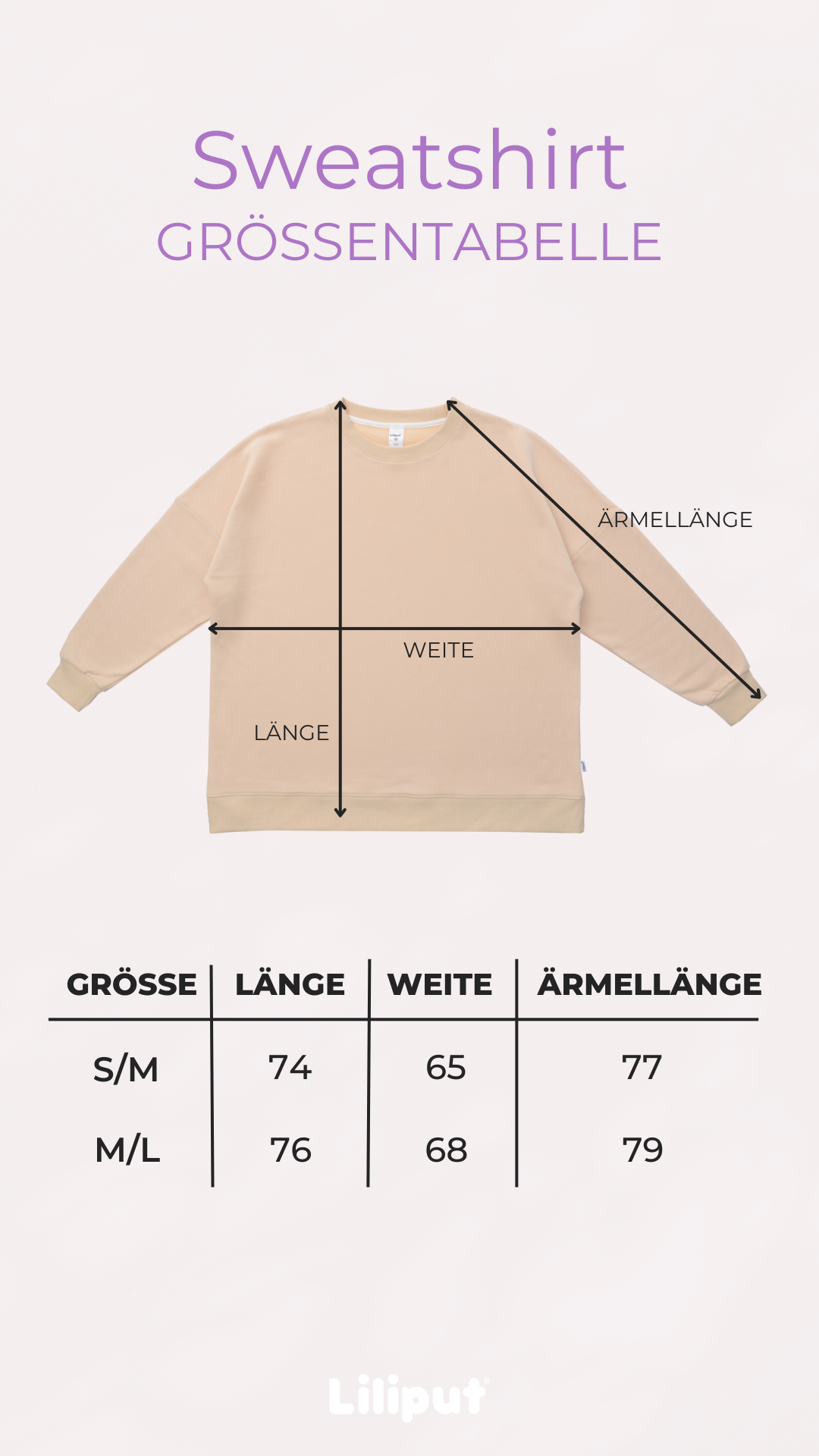 Liliput – wholesale Sweatshirt med tryck - Dam – Adult sweatshirt Motherhood blå7