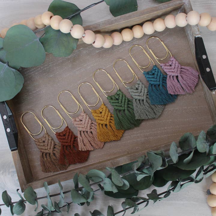 Macrame Bogmærke for engroshandel hos Knotty but Nice