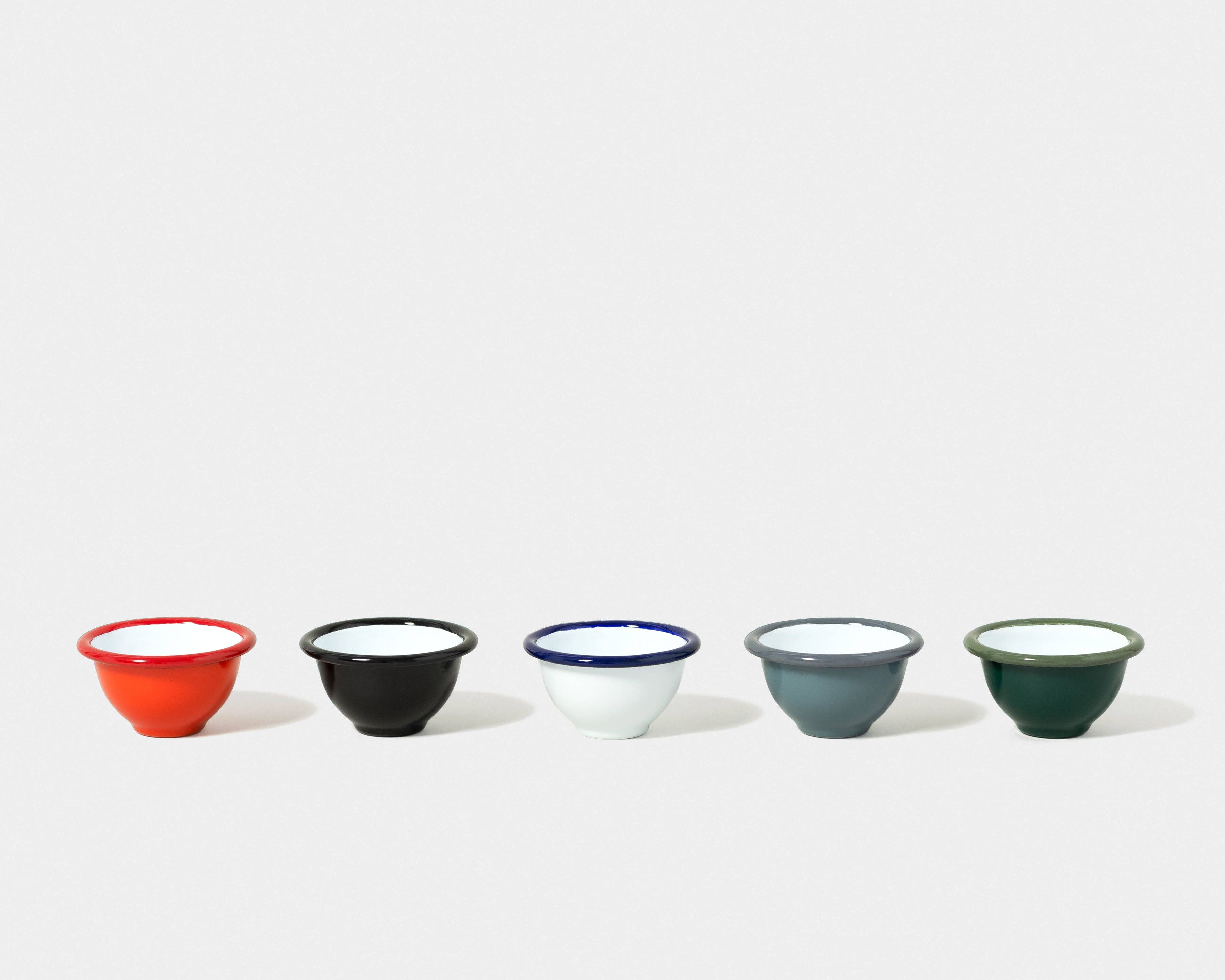 Falcon Enamelware – wholesale Condiment/dip bowl – Pinch Pot6