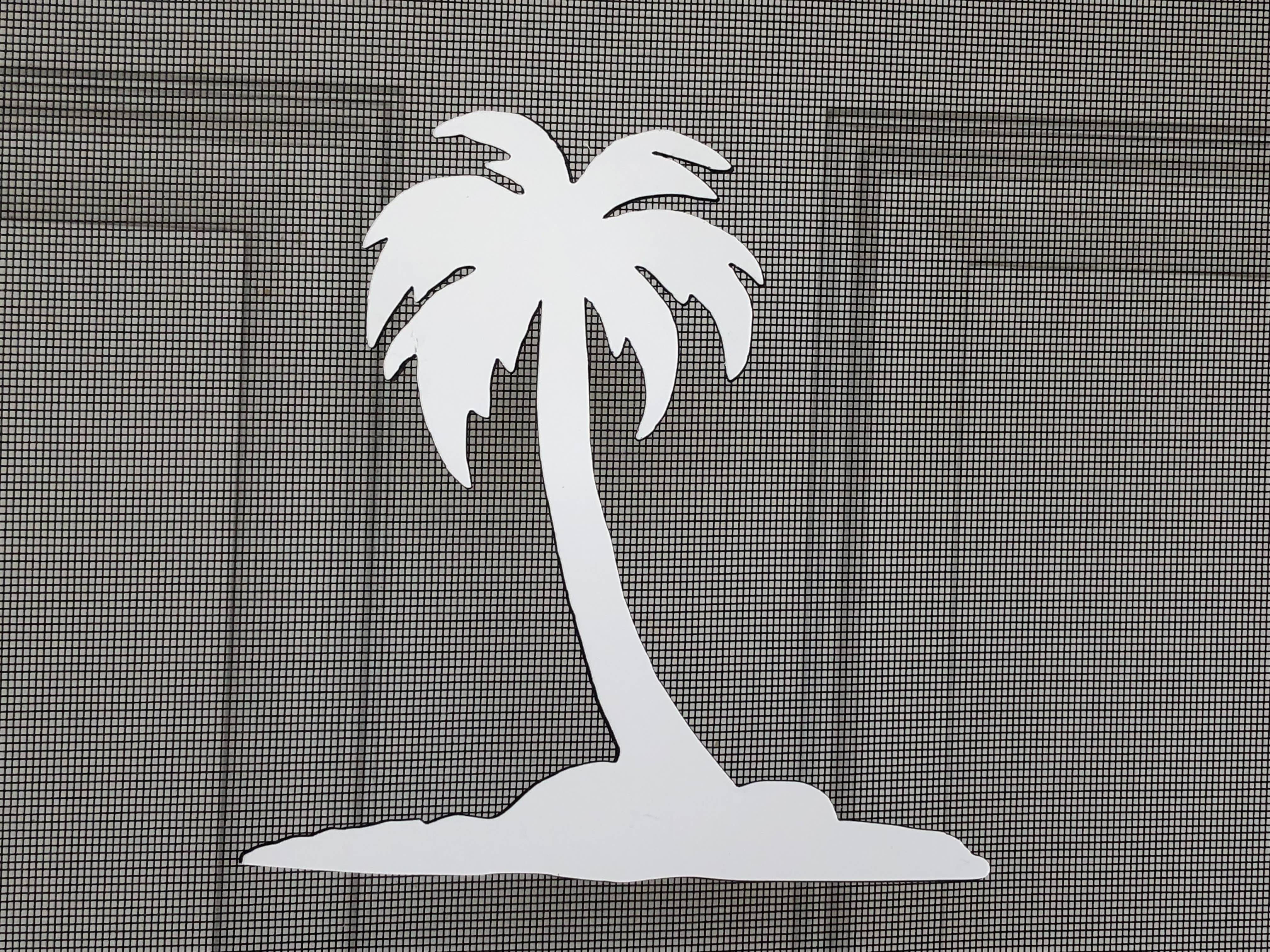 DCentral Magnetics – Engroshandel Magnet – DCentral Island Palm Fleksibel skærm Magnet-størrelse 7.5" x 7.5"1