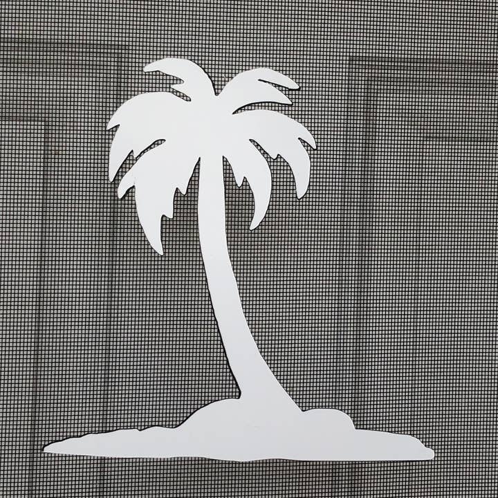 DCentral Magnetics - Vente Aimants - DCentral Island Palm Aimant Flexible Taille 7,5" x 7,5"1