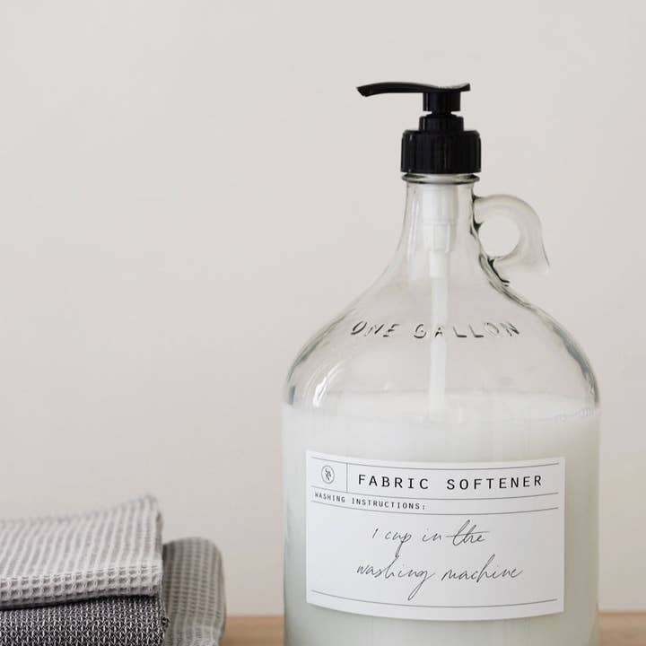 So At Nature - Wholesale Laundry Detergent Powder/Pods - Glass Laundry Bottle with Black Lid (gallon) - Stor1