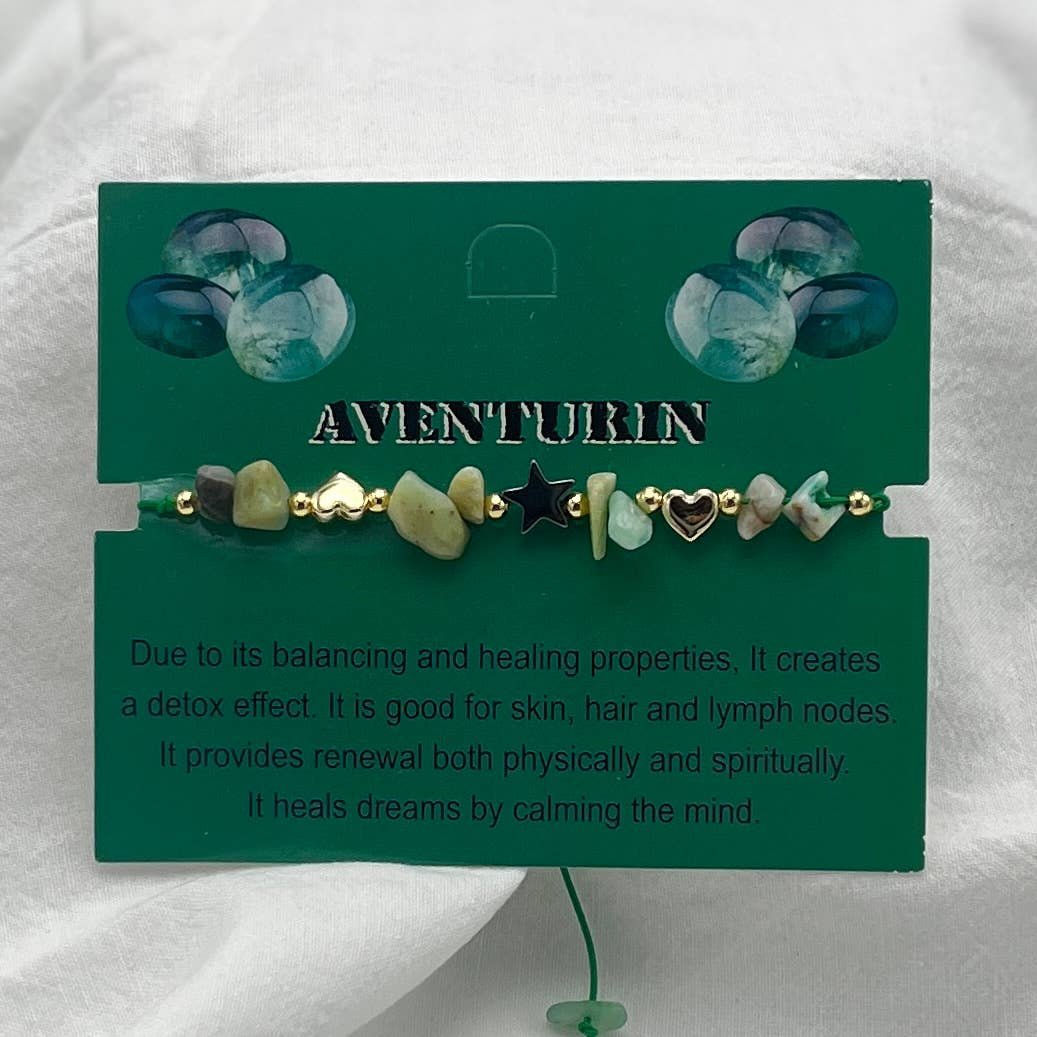 Loli - Wholesale Beaded Bracelet - Card Bracelet | Zodiac Bracelet | Natural Stone Bracelet 78