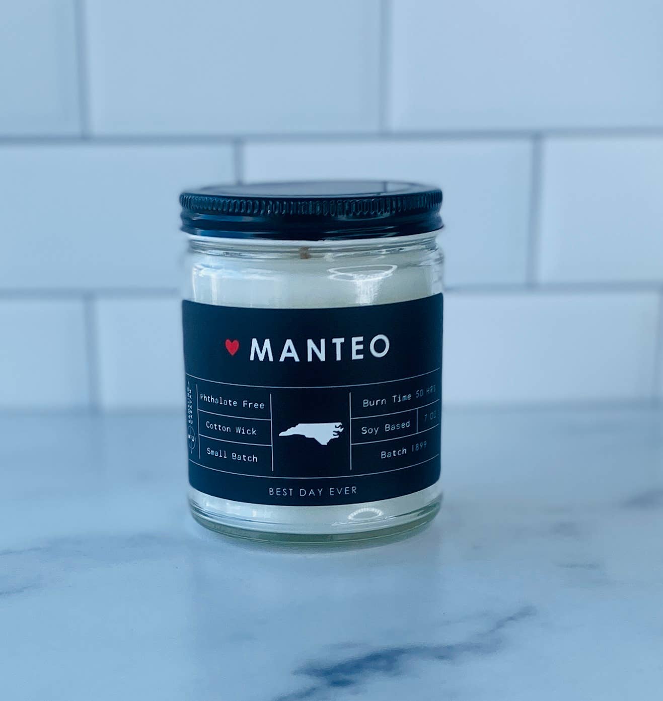 Rambling Caravan - Wholesale Jar/Filled Candle - Manteo, Outer Banks, NC Candle2