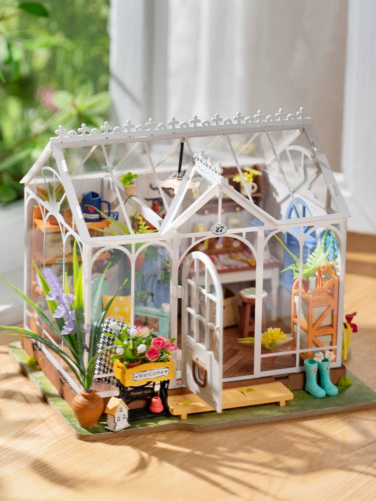 Robotime - Wholesale DIY Craft Kit - DG163 Dreamy Garden House Rolife DIY Miniature House Kit6