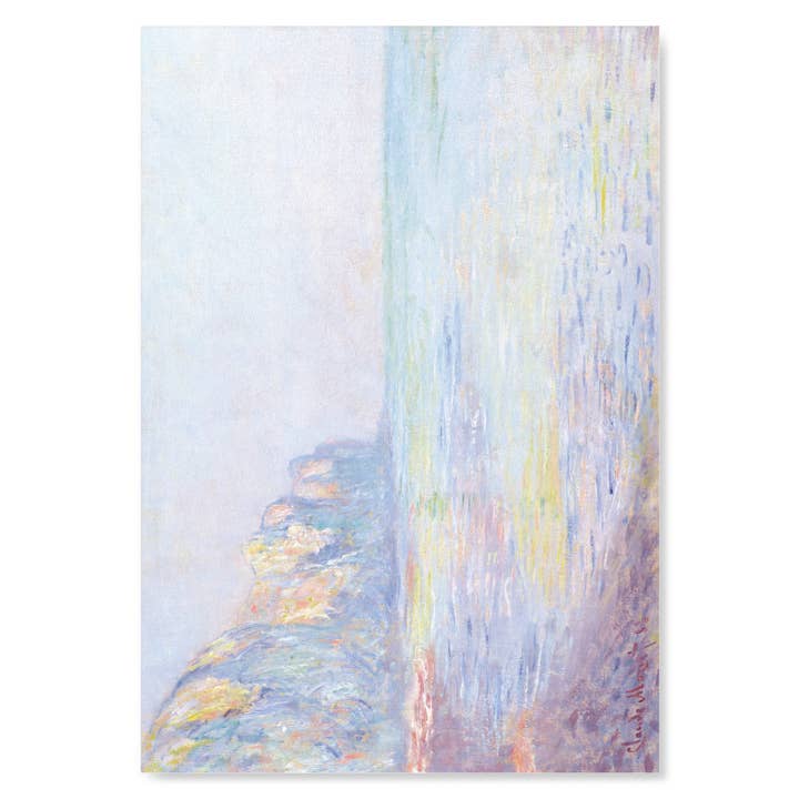 MISTY MORNING AT POURVILLE (1882): Painting Art Print for wholesale by Ezen Trade