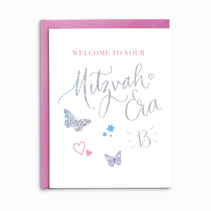 Velkommen til din Mitzvah-æra - Taylor Swift Bat Mitzvah-kort for engroshandel hos Annabel Reese