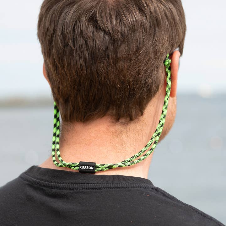 Paracord Eyewear Retainer, Assorted Pack with Braided Design for wholesale by Carson