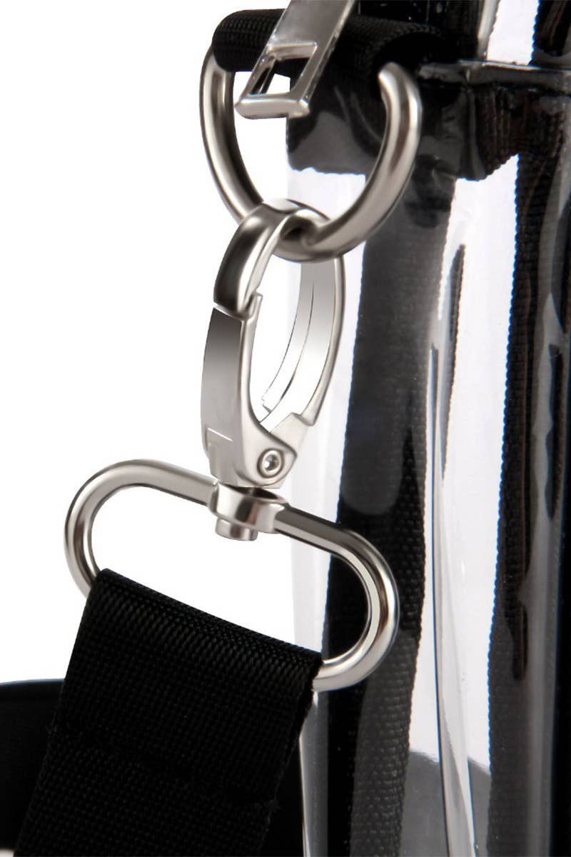 Large Transparent Clear Durable Pvc Messenger Bag for wholesale on Faire4