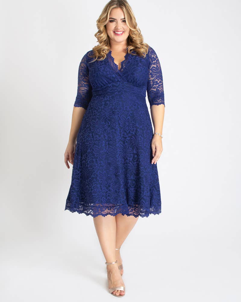 Kiyonna mademoiselle lace outlet dress