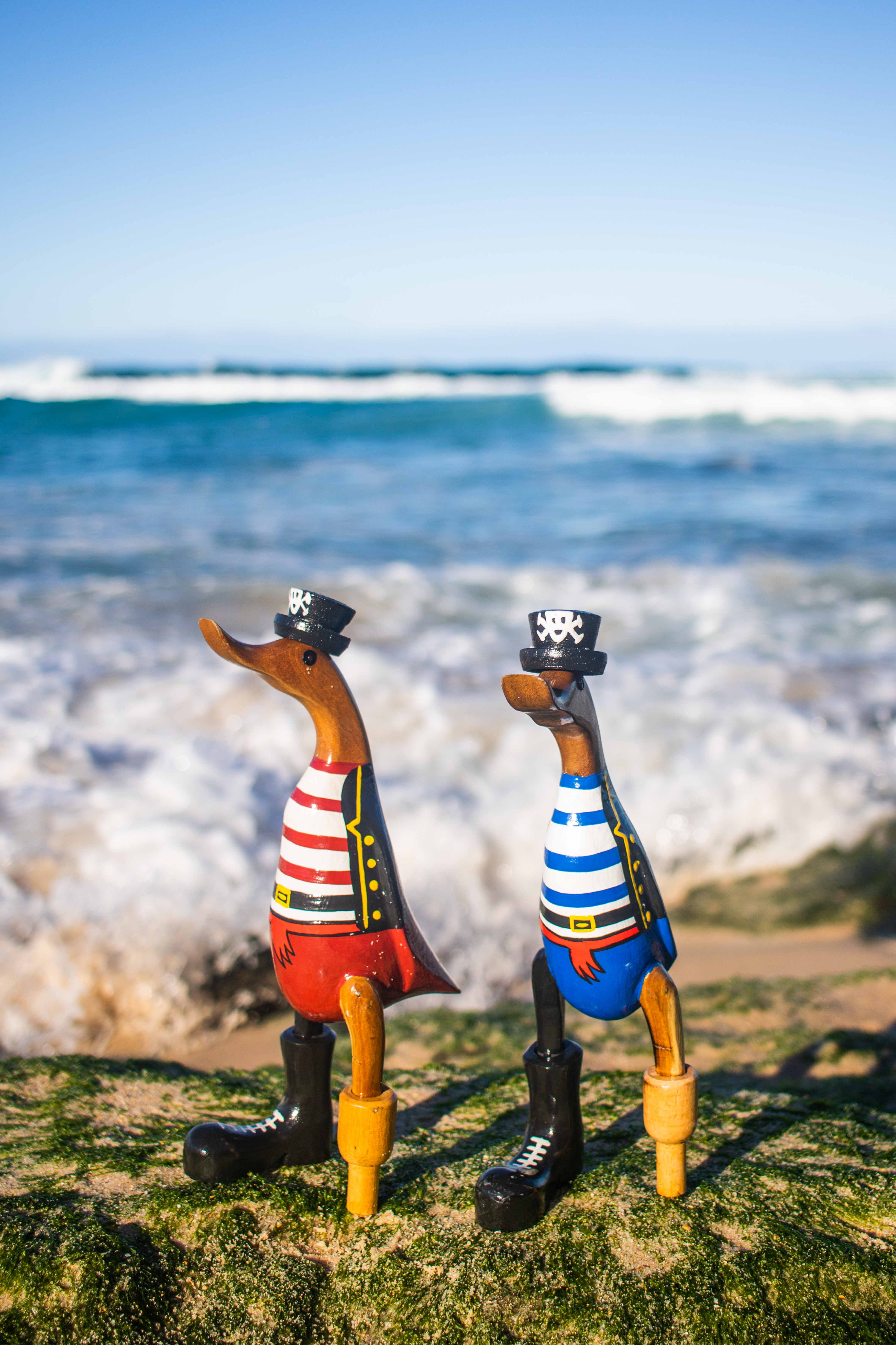 woodbubblebali - Vente Figurine décorative - Running duck pirate2