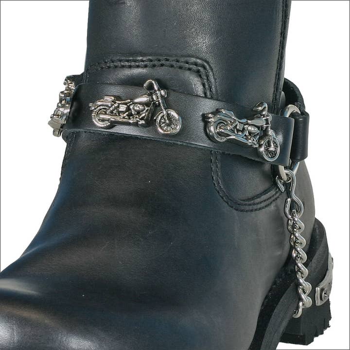 Hot Leathers - Wholesale Shoe accessories - Hot Leathers BNL1007 Motorcycle Boot Chain2