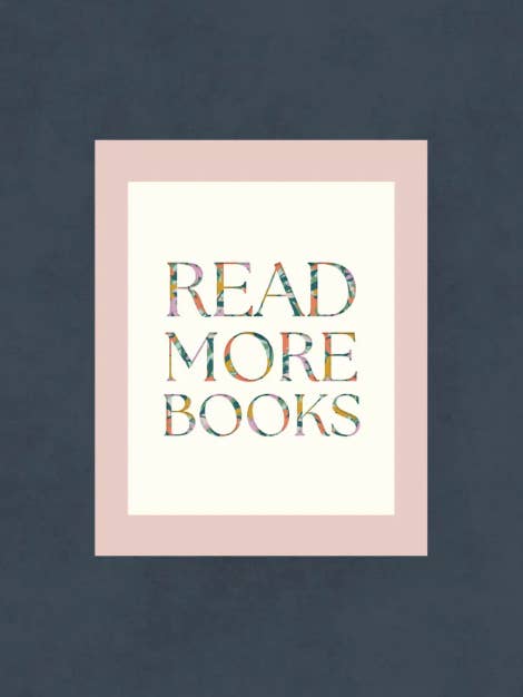 Lire plus de livres Imprimer pour la vente par Becca Scott Design
